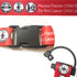 Hooshing Kids Baby Safety Seat Belt Adjustable Supermarket Shopping Cart Belt Chair Seat Belts Red...