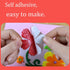QIAONIUNIU Card Making Kits DIY Handmade Greeting Card Kits for Kids, Christmas Card Folded Cards and Matching Envelopes Thank You Card Art Crafts...