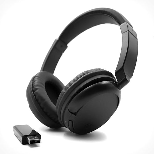 Wireless Bluetooth TV Headset, Deep Bass Bluetooth Headphones Over Ear for Adults and Seniors, HiFi Stereo Lightweight Headphones for Home Office ...