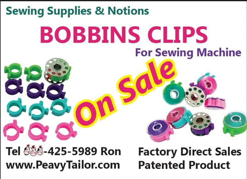 56 Piece Bobbin Holder Set for Sewing Machines - Bobbin Clamps for Organizing Threads and Avoiding Tangles...