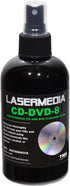CD DVD Cleaning Solution Fluid (Not a Scratch Remover) 8 Ounce (237 ML) Spray Bottle Cleaner CD-DVD-8 Made in USA Lasermedia...