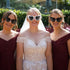 7 Pcs Love Heart Shaped Sunglasses Bachelorette Party Sunglasses Bridesmaid Bride Heart Sunglasses...