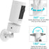 Security Camera Magnetic Mounting Brackets for R ing Indoor/Outdoor Pan-Tilt Mount, Compatible with Stick Up Cam Plug-in, Arlo, Eufy, Google Nest ...