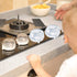 4 Pack Kids Stove Knob Covers Gas Shield Protection Locks for Kids Safe Proof Universal Guard Cooker Oven Switch Toddler Control Kitchen Protector...