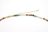 Boho 7 Chakra Natural Stone Jaspers Tube Beads Choker Necklace, Beaded Gemstone Necklace for Women, Colorful Boho Bead Choker Necklace Natural Sto...