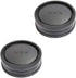 2 Pack Rear Lens Cap and Camera Body Cap Cover Kit for Sony A9 A7 A7II A7III A7IV A7S II III A7R II III A7RIV A7RV A7CR A7C II A7CII A6700 A6600 A...