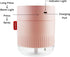 Portable Small Humidifier,500ml Air Humidifier for Plant,Night Light Function,Super Quite,Auto Shut-Off,USB Personal Cool Mist Humidifier for Bedr...
