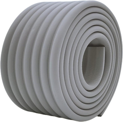 M2cbridge Multifunctional Edge and Corner Guard Coverage Baby Safety Bumper DIY 6.5 Ft (Grey)...