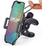 Bike & Motorcycle Phone Mount - For iPhone 14 (13, Xr, SE, Plus/Max), Samsung Galaxy S22 or any Cell Phone - Universal Handlebar Holder for ATV, B...
