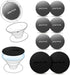 Metal Plate for Phone Magnet, 8 Pack Replacement Magnet Disc Magic Mount Plate with Adhesive Backing for Socket Grips & Magnetic Car Holder Cradle...