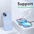 ORNARTO Compatible with iPhone 13 Case 6.1, Slim Liquid Silicone 3 Layers Full Covered Soft Gel Rubber Phone Case Protective Cover 6.1 Inch-Light ...
