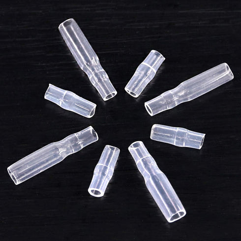Swpeet 240Pcs Bullet Connectors Kit, 3.9mm Brass Bullet Male & Female Wire Terminals Connector with Insulation Cover for Motorcycle Scooter Car Tr...