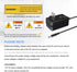 12V AC Adapter for Braven Balance Speaker Charger, Compatible with Braven Wireless Bluetooth Speaker BRV-X, BRVXGWB, BRVXBBB, 14073941, 14113952, ...