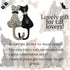 Crystal Cat Jewelry - Elegant Black & White Feline Accessory for Cat Lovers…...