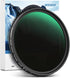 NEEWER 37mm HD Variable ND Filter ND2-ND32 (1-5 Stops) No X Cross/Optical Glass/30 Layer Nano Coated/Ultra Slim Aluminum Alloy Frame/Water Repelle...