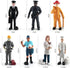 Toddmomy 1 Set Mini Figure Models?Mini Character Models Mini People Figurines Simulation People Scale Models for Miniature Scenes...