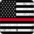 Rogue River Tactical Thin Red Line USA Flag Tattered Drink Coaster Set of 4 Gift for Firefighter Fire Department FD Home Kitchen Barware...
