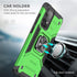 HNHYGETE Samsung A52 Case, Galaxy A52 5G Case, with HD Screen Protector, Shockproof Tough Rugged Hard Rubber Bumper with 360 Rotation Ring Kicksta...