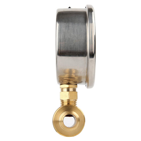 MEASUREMAN 2-1/2" Pressure Washer Gauge, Pressure Gauge Kit, 3/8 Inch Quick Connect, 0-6000 PSI, Glycerin Filled...