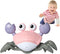 Crawling Crab Baby Toy,Fantastic Creatures Toys Infant Sensory Tummy time Toys 3 4 5 6 7 8 9 10 11 12 Babies boy Girl 3-6 6-12 Learning to Crawl 9...