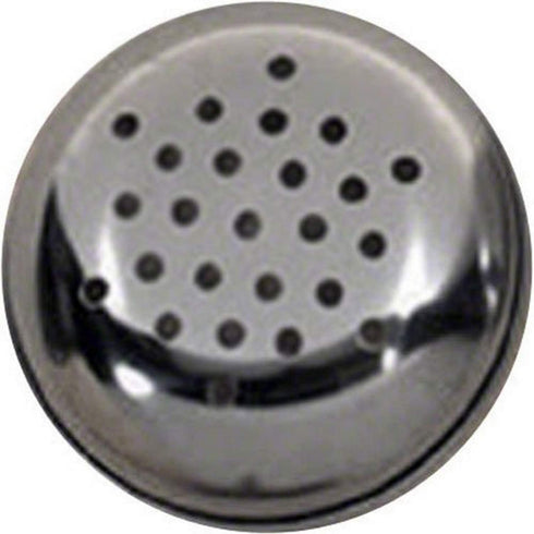 American METALCRAFT, Inc. 12 oz Cheese Shaker Top w/Large Round Holes, Silver...