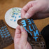 Silicone Letter Number Molds,Reusable Chocolate Molds with Happy Birthday Cake Decorating Symbols(Brown 2pcs)...