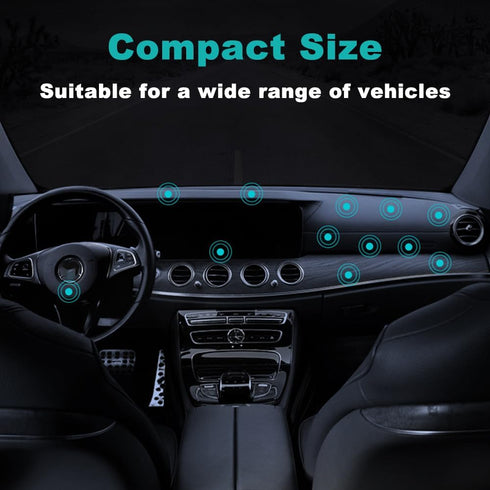 2PCS Magnetic Phone Car Mount with Metal Plates, Car Phone Holder, Universal Mobile Phone Automobile Cradles for Dashboard Air Vent, Suitable for ...