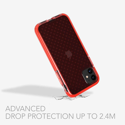 tech21 Evo Check Phone Case for Apple iPhone 11 with 12 ft. Drop Protection Coral...