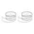 2pcs Film Flexible Ruler 60cm 0.1mm Scale with R Angle & Width Lines PET Plastic Folding Straight Ruler Calibration Soft Ruler Measuring Tool for ...