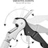 HYZ 2-Pack Wine Opener Waiter Corkscrew, Professional Wine Key for Servers, Bartender, with Foil Cutter, Manual Wine Bottle Opener Double Hinged (...