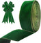 Green Velvet Ribbons for Crafting, 2.5 Inch x 50 Yards Wired Edge Ribbon Green Craft Ribbons Holiday Flocking Fabric Ribbons for Bows Wreath Gift ...