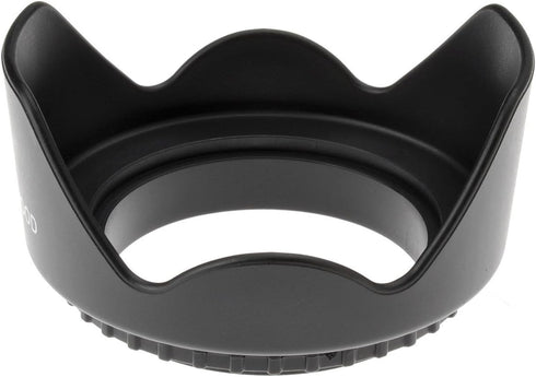 Komet 58MM Tulip Flower Lens Hood Compatible for Canon EOS 4000D 3000D 2000D 90D 80D 77D 250D 1500D 1300D DSLR Cameras with EF-S 18-55mm...