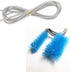 Aquarium Filter Hose Brush, Stainless Steel Long Tube Cleaning Brush, Nylon Tube Brush for Fish Tank, Home Kitchen, Glasses Drinking Straws...