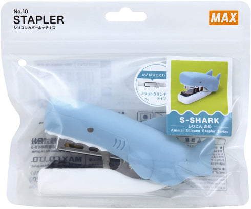 MAX USA HD-10FS/S Cute Animal Silicone Stapler (Shark)...