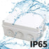 MAKERELE IP65 Watertight Electrical Box Plastic Waterproof Dustproof Universal Electrical Project Enclosure White 5.9”×4.3”×2.8”inch(150×110×70mm)...