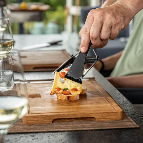 Boska Raclette Grilling Set Milano - Partyclette To Go Set - Suitable for Cheese, Meat, Fish, and Vegetables - Portable Non-Stick - Temperature Co...
