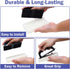 Handled Scrubber Set, Non-Scratch Bathroom Scrubbing Pads, Bathtub Scrubber with Handle, Reusable Cleaning Sponge for Shower Tile, Bathtube, Sink,...