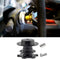 1 PC 6-hole Portable Motorsport Car Refit Steering Wheel Quick Release Tool, Universal 3.3In x 2.7In Metal Snap Off Release Hub Adapter Kit for Ra...