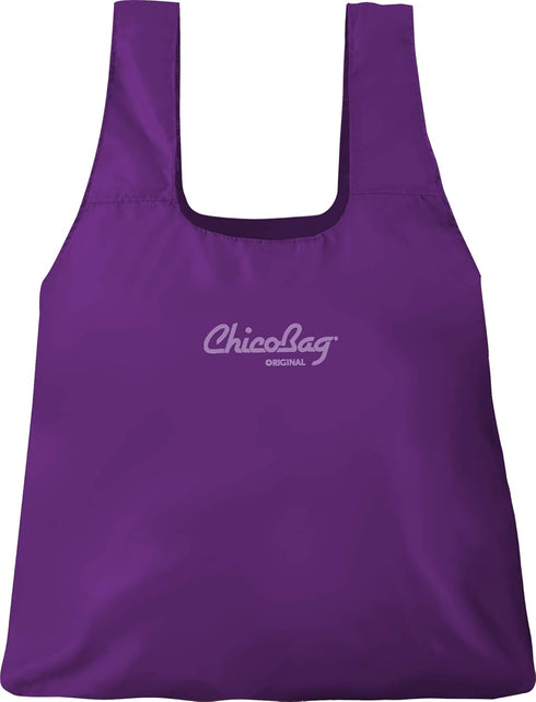 ChicoBag Original Compact Reusable Grocery Bag w/Attached Pouch and Carabiner Clip | Perfect for Shopping, Travel, Organization | Eco-Conscious Pa...