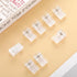 30 Pcs Self Adhesive Clips,Plastic Clips No Drill No Damage,Shower Curtain Clip Wall Clips for Hanging...