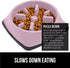 Gorilla Grip Slow Feeder Dog and Cat Bowls, Interactive Puzzle Toy for Dogs and Cats Food Training, Keeps Pets Busy and Prevents Puppy Overeating,...