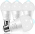 Motion Sensor Light Bulbs, 13W (100Watt Equivalent), Motion Activated Dusk to Dawn Security LED Bulb, 5000K Daylight, Energy-Efficient, for Indoor...