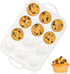 CAKETIME Silicone Muffin Pan, Metal Reinforced Frame Regular Size Cupcake Pan with Handle 12 Cups Nonstick Muffin Pan for Baking BPA Free 1 Pack C...