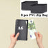 A6 PVC Money Organizer, 6-Ring Budget Planner kit with Cash envelopes, Budget Refill Inserts, Cash Pockets, Matched Stickers and Labels, 7.4"x 5.7...
