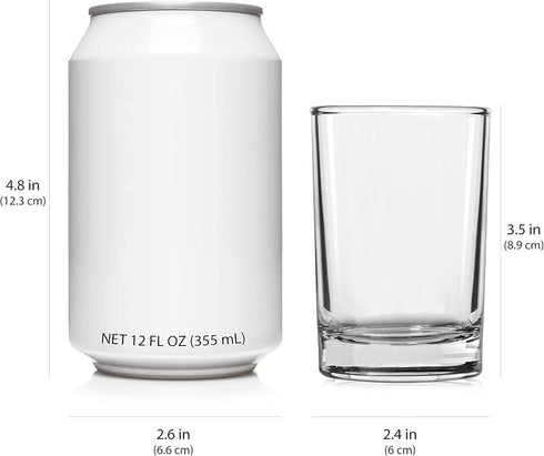 Libbey Heavy Base Juice Glasses, Set of 4, 5.5 fluid ounces...
