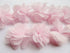 YYCRAFT 4.5 Yards 2.5" 3D Chiffon Flower Lace Trims Bridal Bouquets Cluster Flower DIY Sewing(Baby Pink)...