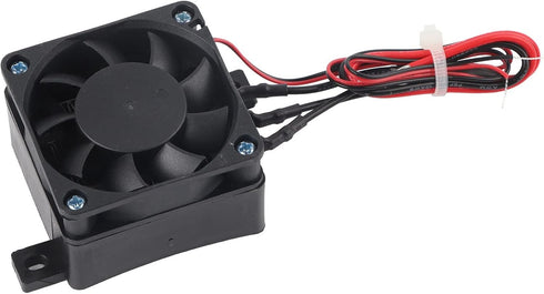 Car Air Heater PTC Fan Heater Small Space Heating Incubator Constant Temperature PTC Electric Fan Heater for Humidifier Air Conditioning (12V 150W...