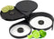 3 Tier Bar Glass Rimmer, Margarita Cocktail Salt and Sugar Glass Rimmer,Bartender tool(BLACK)...