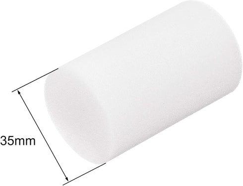 uxcell Paint Roller Cover 2 Inch Mini High-density Foam Brush for Household Wall Painting Treatment 6Pcs...