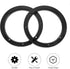 Wakauto 4 Pairs 6.5 inch Car Speaker Spacer Adapter Stackable Sturdy Plastic Speaker Mount Bracket Ring for Car...